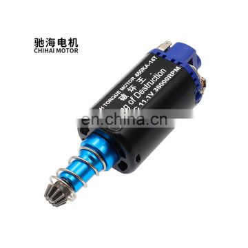 Long Axle CHF-480KA 14T  DC 11.1V 36000RPM  High speed carbon brush replacement motor for Airsoft AK PTS ACR G36 Ver2 Gearbox