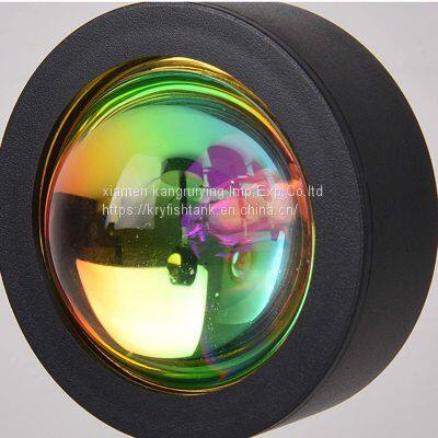 Sun Sunset Rainbow Projection Light Atmosphere Night Light Lamp Usb Home Decoration Room Laser Mini Sunset Projector Lamp
