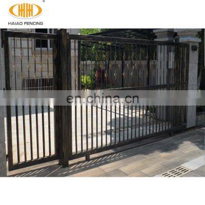 Popular High Quality Powder Coated Indian Sliding Main Gate Design photo-2