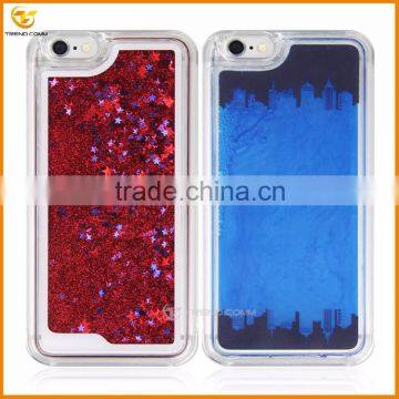 wholesale new fashion liquid hard back cover case for iphone 6