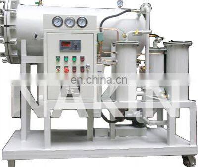 No Vacuum Negative Pressure Turbine Oil Purifier High Hydraulic Oil Cleaning Machine