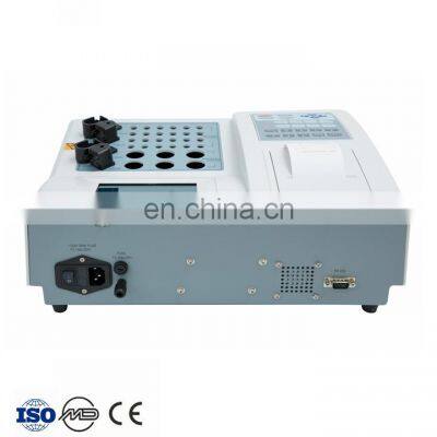 Clinical Use Blood Chemistry Analyzer Medical Laboratory Equipment Semi Auto Coagulation Analyzer photo-3