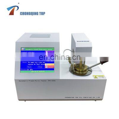 ASTM D93 ASTM D92 Fully Automatic and Hand-held Flash Point Analyzer Closed-Cup Open-Cup Flash Point Tester