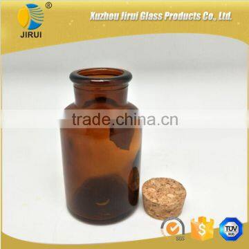 125ml Amber Reagent Glass Bottles With Cork photo-4