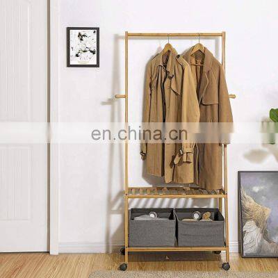 Factory Price Folding Three Tier Home Decor Shelves Decorative Bamboo Wall Shelf Wood For Sale photo-2