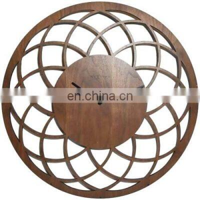 wooden designer wall clock