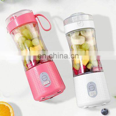 2021 Easy High Quality Orange Automatic Blenders Plastic Bottle Portable Juicer photo-2
