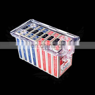 Affordable Favourable Price Custom Acrylic Luxury Transparent Six Deck Discard Tray photo-3