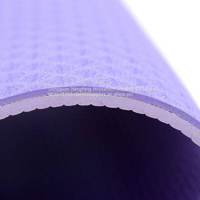 8mm Yoga Mat Exercise Mats TPE Non Slip Extra Thick High Density Eco Friendly for Yoga,Workout,Pilates photo-5
