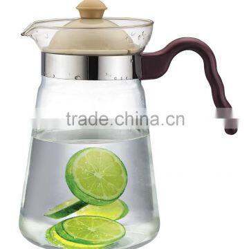 induction glass kettle,borosilicate glass water pot,water pot