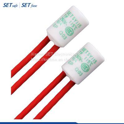 Atco Ty Series (Radial Shape) Thermal Fuse Cutoff Link Motor Protector Manufacturers With CCC photo-3