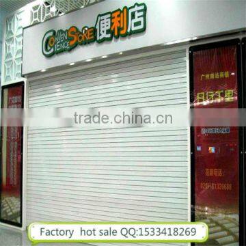 Electric aluminum alloy shutter door rolling up doors interior roll down doors for shopping mall