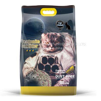 Scented Cat Litter Best Selling Bentonite Seelf Cleaning Cat Sand Price Cat Sanitary Sand Ball Shape photo-4