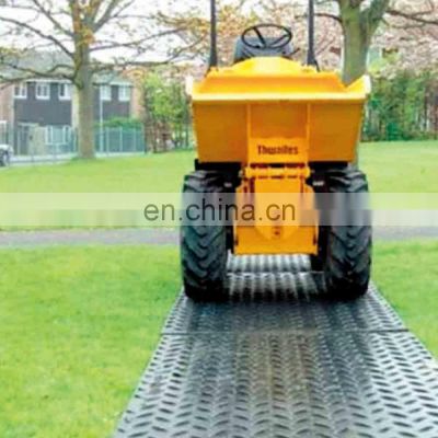 multifunctional hdpe mat recyclable light duty plastic paving ground