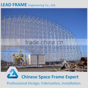 Waterproof multifunctional steel space frame storage shed