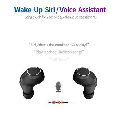 Trulyplus Wholesale Supplier M2 TWS True IPX5 Waterproof Wireless Earphone BT Waterproof Earbuds for Smartphone