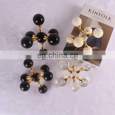 Wholesale Good Price Crystal Water Molecular Structure Stone Ornament photo-5