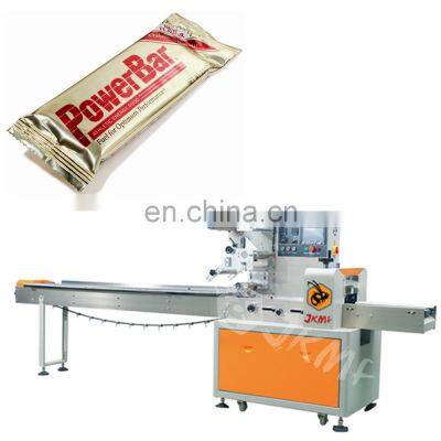 Automatic Feeder Granola Energy Chocolate Bar Packaging Machine