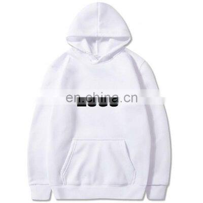 High quality hooded Hoodies for Men cotton Fabric Pullover hoodie plus size Cotton Blank Design