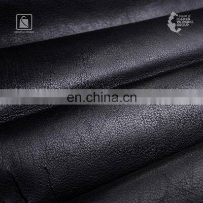 Full Grain Naked Look Soft Touch 1.2 mm Thickness Vegetable Tanned Genuine Leather photo-3