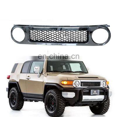 MAICTOP car parts new model half chromed grille for land cruiser fj cruiser front grill