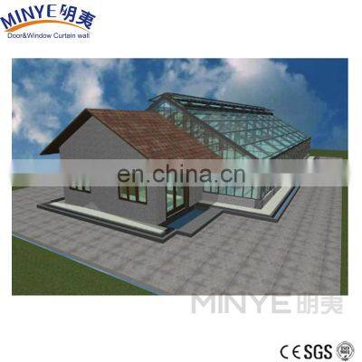 Arc Roof Balcony Glass Sun Room Sunshade Aluminum Patio Room photo-3