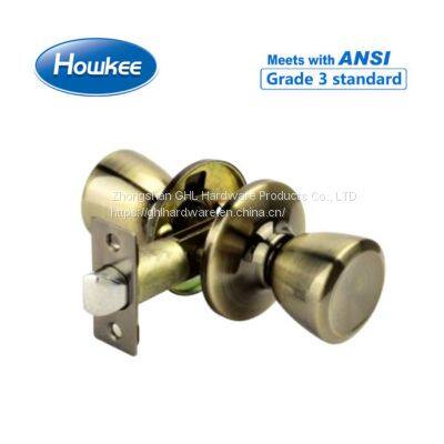 TUBULAR KNOB 5 SERIES (HALF-MOON SPINDLE) 5762-PS Door Knob Lock