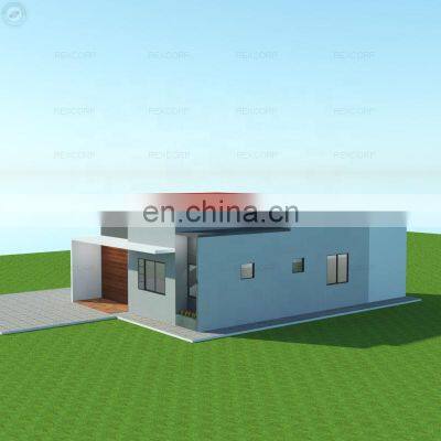 Modern Lightweight Concrete Wall Prefab Concrete House Villa 3 Bedroom Prefab House Home Fast Built photo-3