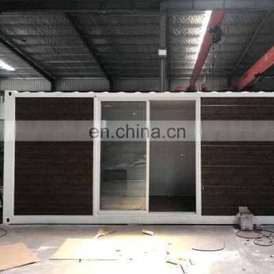 low cost 2bedroom prefab shop house container for sale