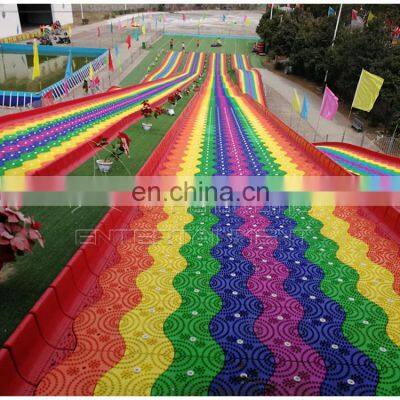 Outdoor Park Rainbow Slide Adults Plastic Slide for Sale photo-4