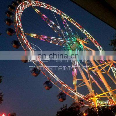 Best sale simple machines spinning rides at the fair theme park kids adults big ferris wheel ride for sale