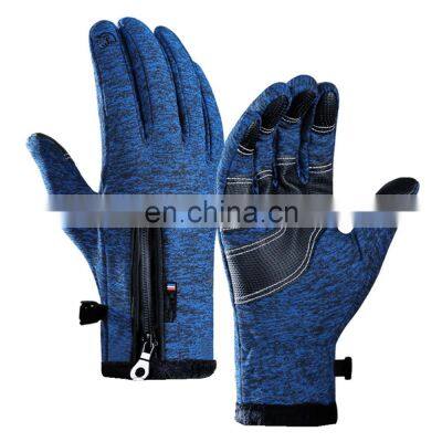 Breathable Full Finger Gel Pad Touch Screen Sport Motorcycle Riding Bike Bicycle Cycling Gloves photo-3