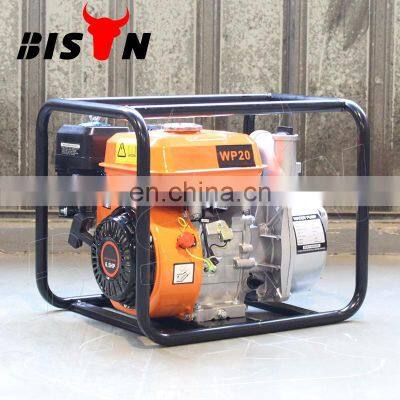 Bison China 2 Inch Cast Iron Mini 5.5 Hp Farm High Flow Petrol Gasoline Power Centrifugal High Pressure Water Pump photo-2