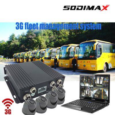 3G Wireless Remote Video Viewing SD Card Mobile DVR 4G Wifi GPS Tracking Vehicle Security MDVR photo-3