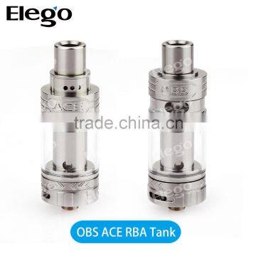 2016 Newest Vape Tank Wholesale OBS ACE Tank With Ceramic Coil From Elego photo-5
