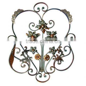 2016 Best price wrought rail component indoor balcony railing