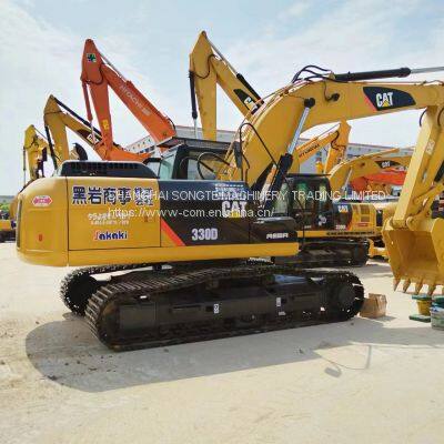 30 Ton used cat excavator 330 Caterpillar crawler excavator machine CAT 330 330D 330DL 330GC construction equipment