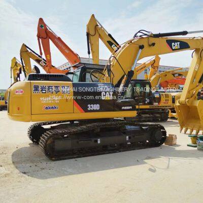 30-тонный бывший в эксплуатации экскаватор Caterpillar 330
