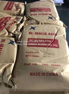 White Powder Food Additive Dl-Malic Acid for Food Grade CAS: 6915-15-7