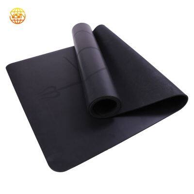 Hot Sale Professional Non-slipping Design Exercise Mat/Rubber Yoga Mats photo-4