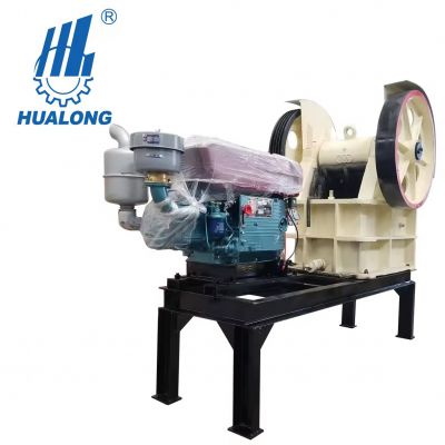 High Capacity Small Mobile Stone Jaw Crusher Plant With Factory Price