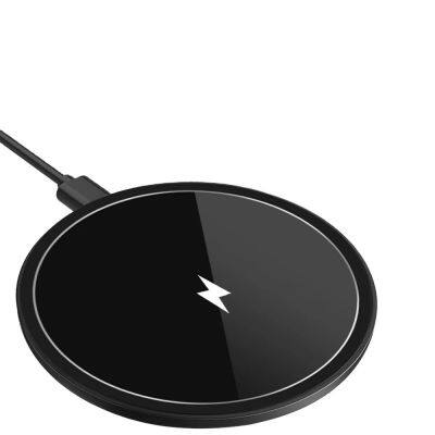 Round mirror magnetic wireless charger Mobile phone magnetic wireless charging platform Suitable for iPhone 12 13 14 15 Pro Max