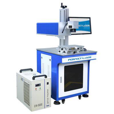 Wire Marker 3W 5W UV Laser Date Logo Code Number UV Laser Marking Machines For ABS Tube Engraving