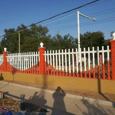 Cement Wall, River and Road Fence, Imitation Wood Railing, Concrete Roman Column for Courtyard, Cement Fence photo-2