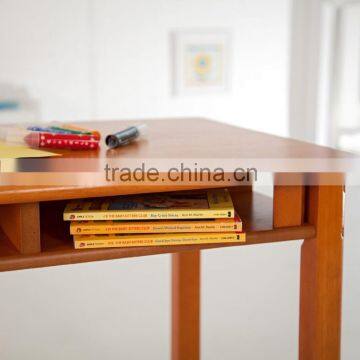 Low cost high quality kid's dinning and learning wooden table and chairs