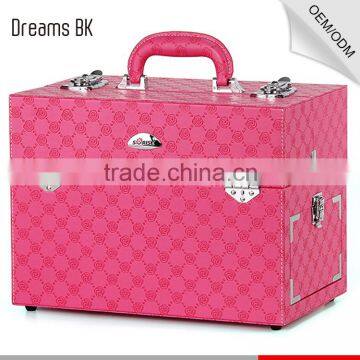 Guangzhou Factory Wholesale Makeup Case Nail Polish Cosmetic Case With Drawer photo-2