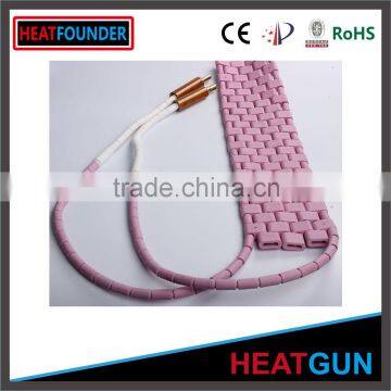 RoHS CERTIFICATION HIGH TEMPERATURE RESISTANCE FLEXIBLE CERAMIC HEATER PAD IN STOCK