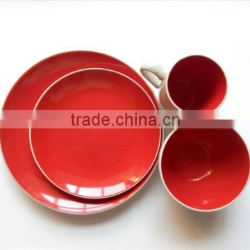 ceramic dishware dinner set with gift box