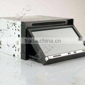 Wecaro 7 Inch Car Dvd Player Retractable Screen With 3G/WIFI Bluetooth IPOD TV Radio AUX IN photo-2