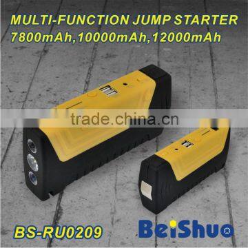 BS-RU0209 multi-function battery car jump starter with safety hammer